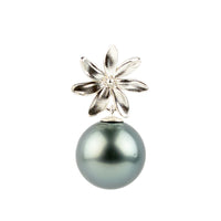 Tiaré Sterling Silver Tahitian Pearl Pendant