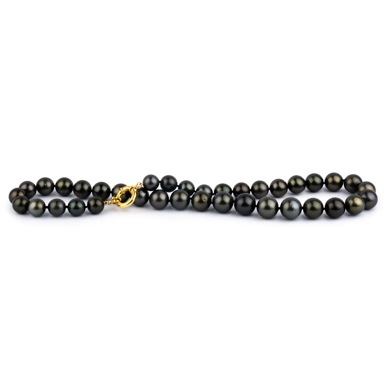 Black Sand Beach 10-12.9mm Tahitian Pearl Strand