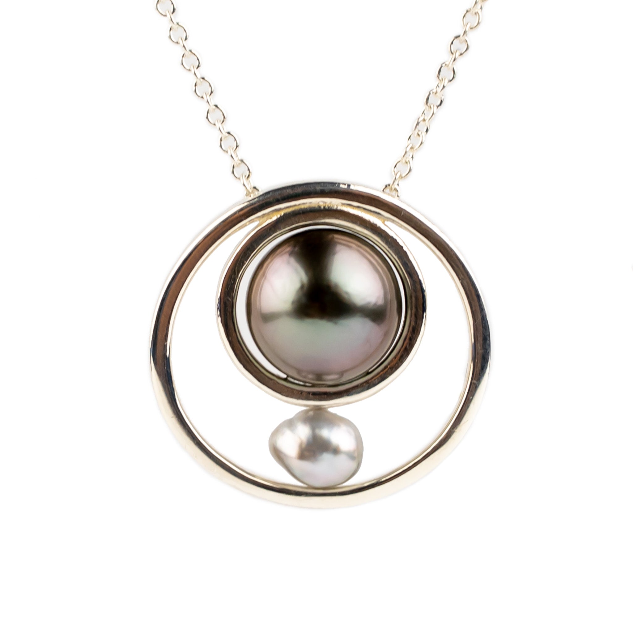 Atoll Moon Tahitian Pearl Necklace