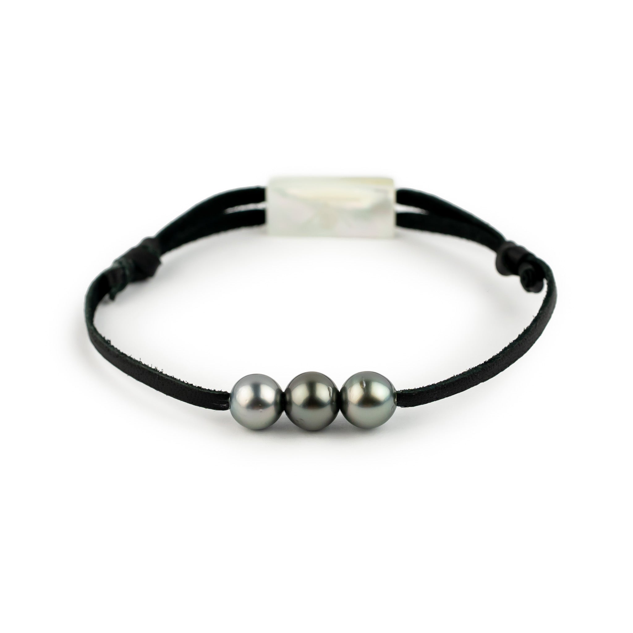 Triple Chrome 8.3-9mm Mana Bracelet
