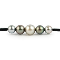 Orion Quintuple 9-11.8mm Mana Pearl Necklace