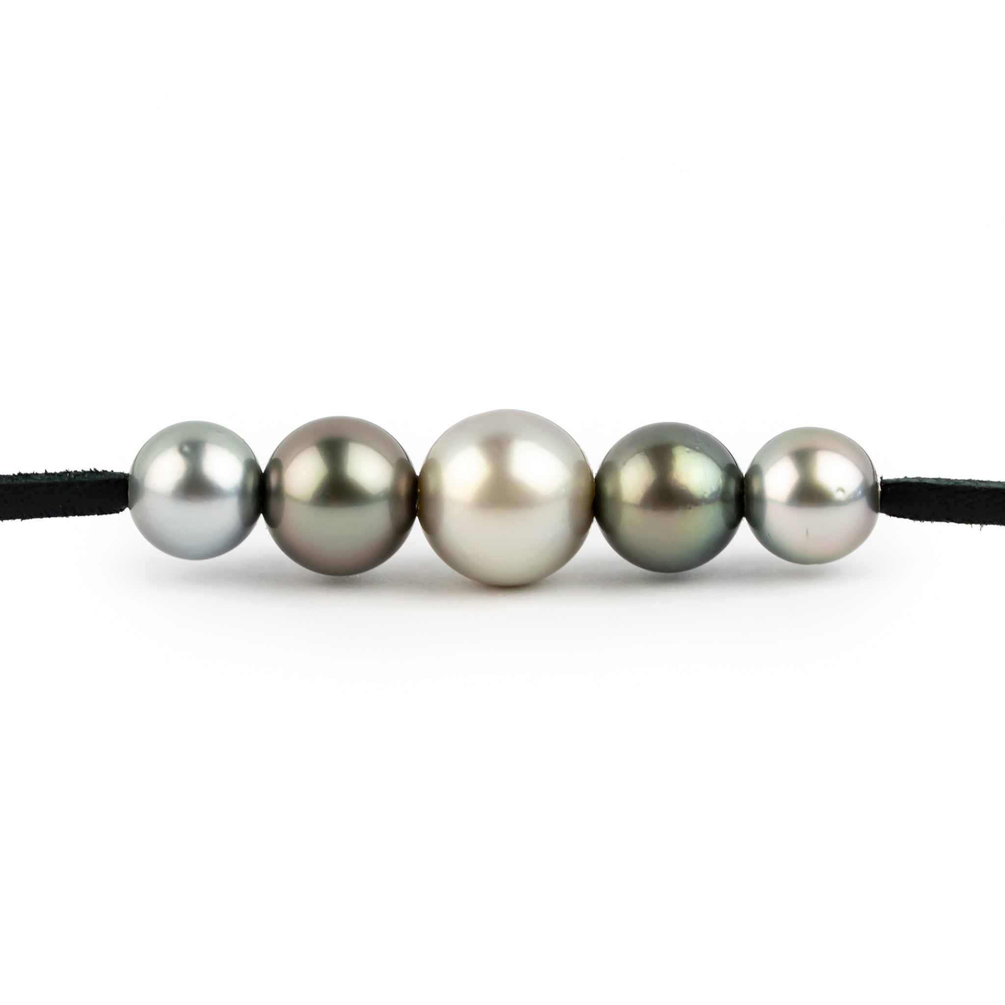 Orion Quintuple 9-11.8mm Mana Pearl Necklace