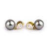 Tahitian Pearl & Diamond Sirène Earrings