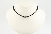 Pacific Blue Shark Skin 11mm Super Mana Necklace