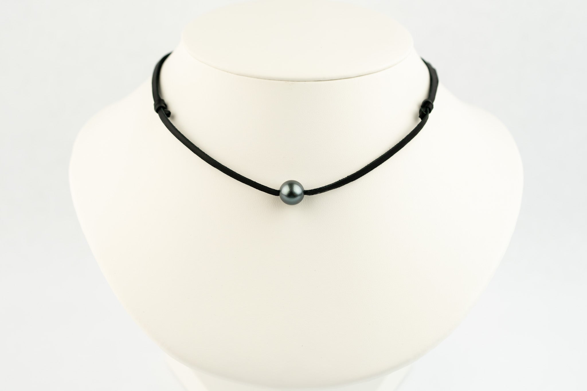 Pacific Blue Shark Skin 11mm Super Mana Necklace
