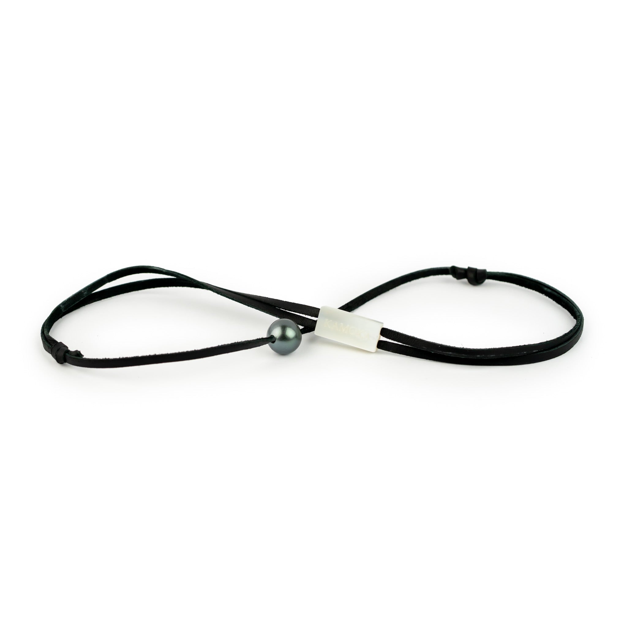 Pacific Blue Shark Skin 11mm Super Mana Necklace