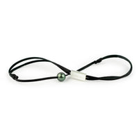 Deep Green Glow 11.6mm Super Mana Necklace
