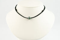 Golden Blue Green 11.1mm Super Mana Necklace