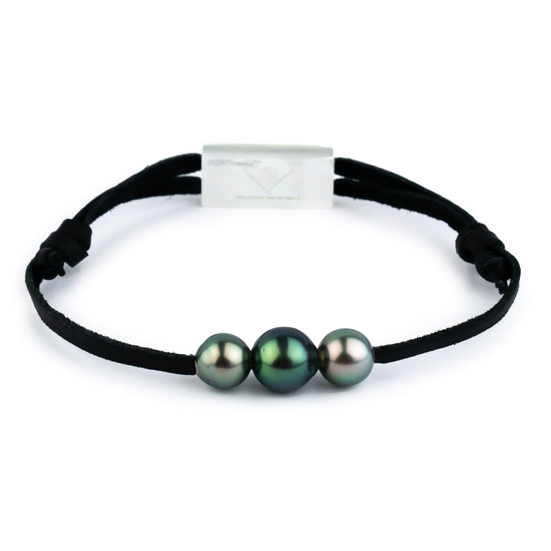 Triple Indigo Pink 7.4-8.5mm Mana Bracelet