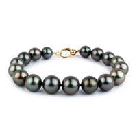 Purple Dream 8.4-11.6mm Tahitian Pearl Bracelet
