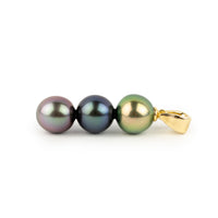 Triple Tahitian Pearl Pendant