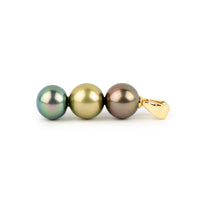 Triple Tahitian Pearl Pendant