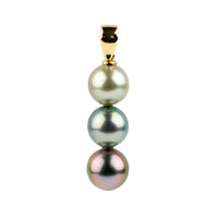 Triple Tahitian Pearl Pendant