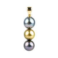 Triple Tahitian Pearl Pendant