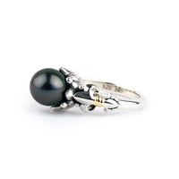 Tropical Purple Acropora Tahitian Pearl Ring