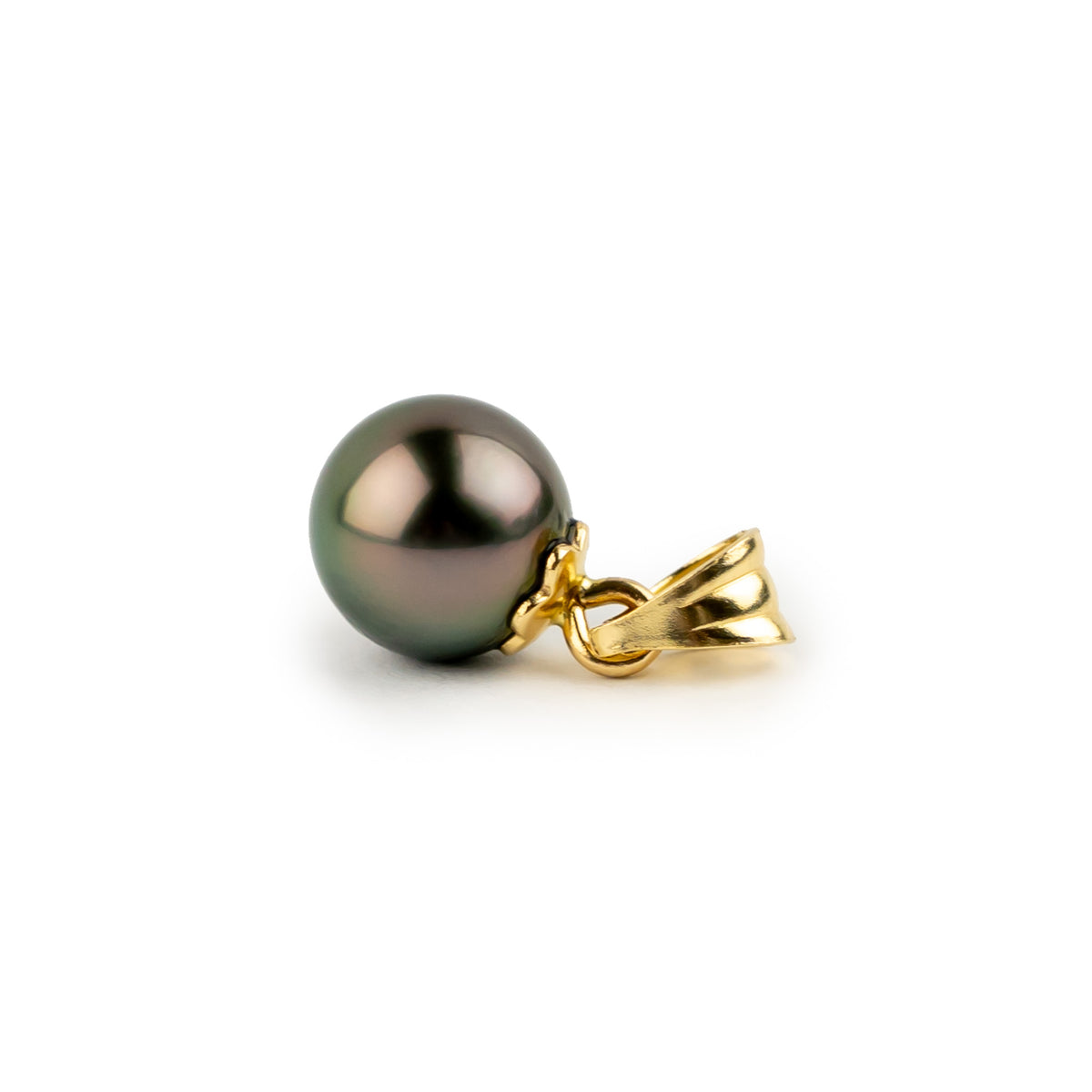 Aubergine Dream 7.7mm Tahitian Pearl Pendant