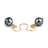 Multi-Colorful Circled Tahitian Pearl Dangles on 14/20 Gold-Filled