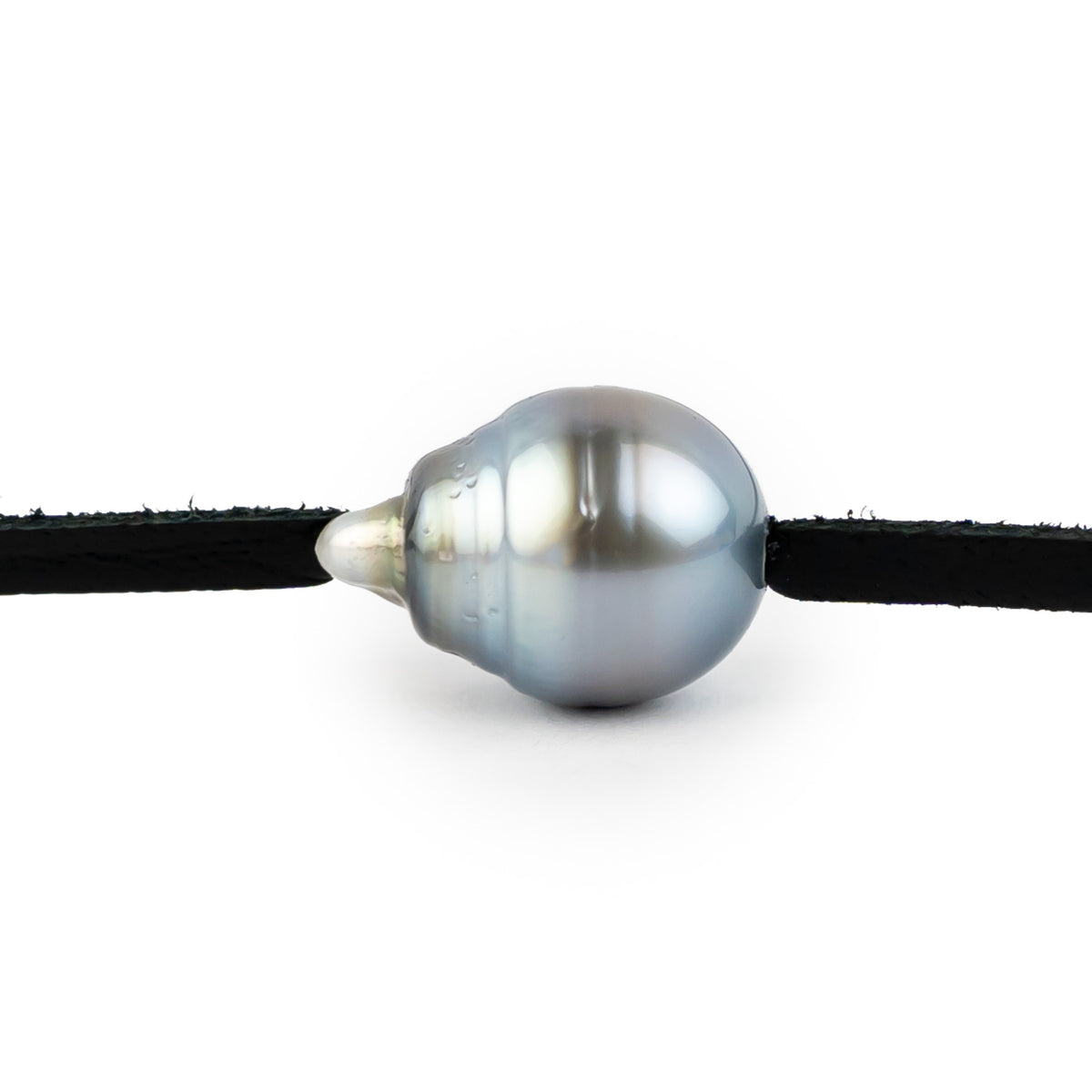 Arctic Blue 11.7mm Circled Super Mana Necklace
