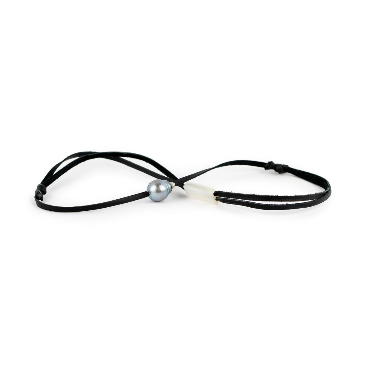 Arctic Blue 11.7mm Circled Super Mana Necklace