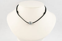 Arctic Blue 11.7mm Circled Super Mana Necklace