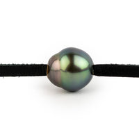 Teal Flash 11.1mm Circled Super Mana Necklace
