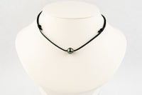 Teal Flash 11.1mm Circled Super Mana Necklace