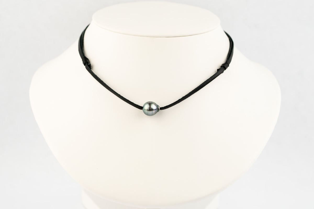 Periwinkle Blue 11.5mm Circled Super Mana Necklace