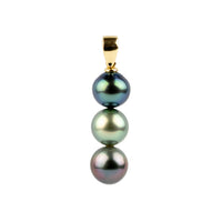 Triple Tahitian Pearl Pendant