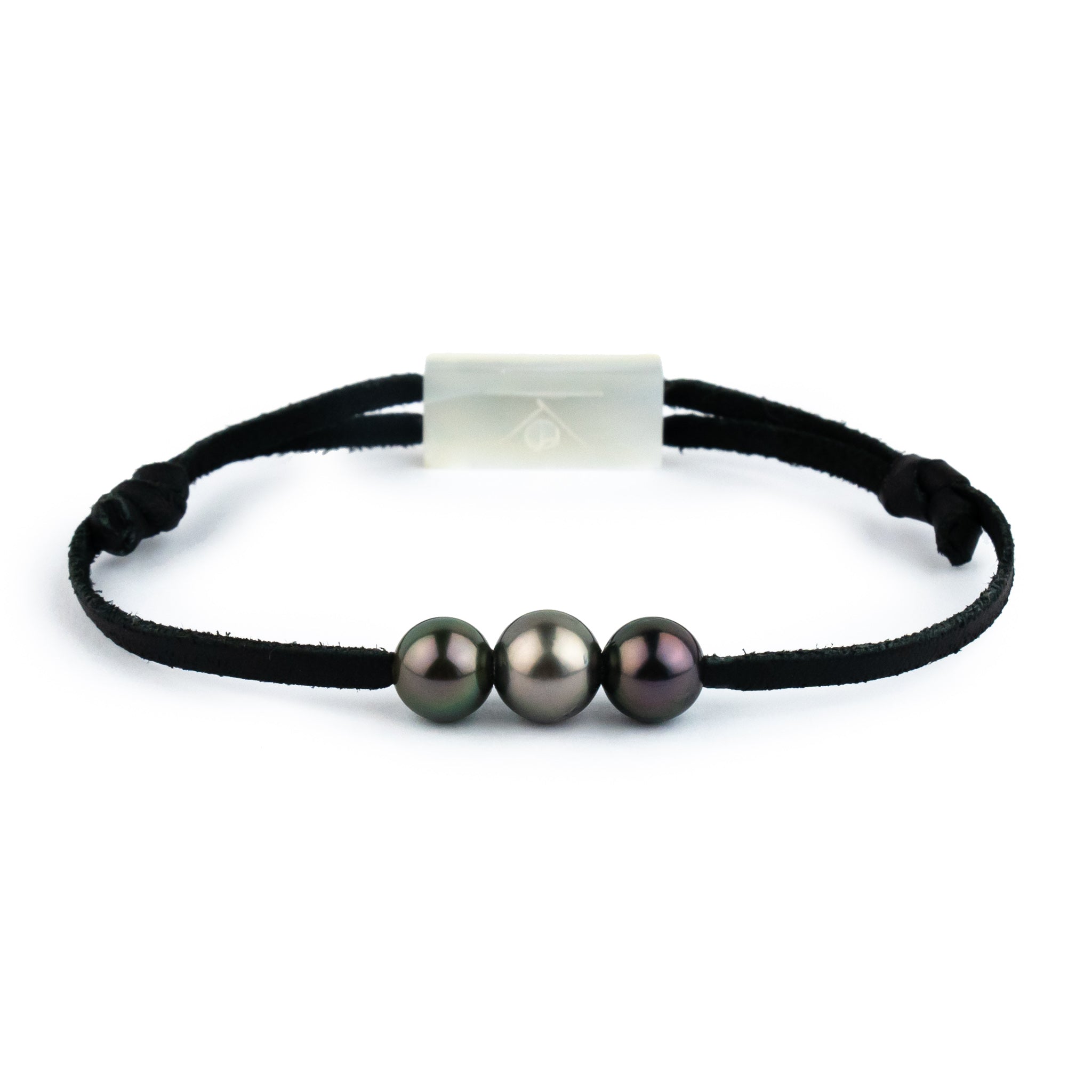 Triple Plum Green 7.9-8.8mm Mana Bracelet