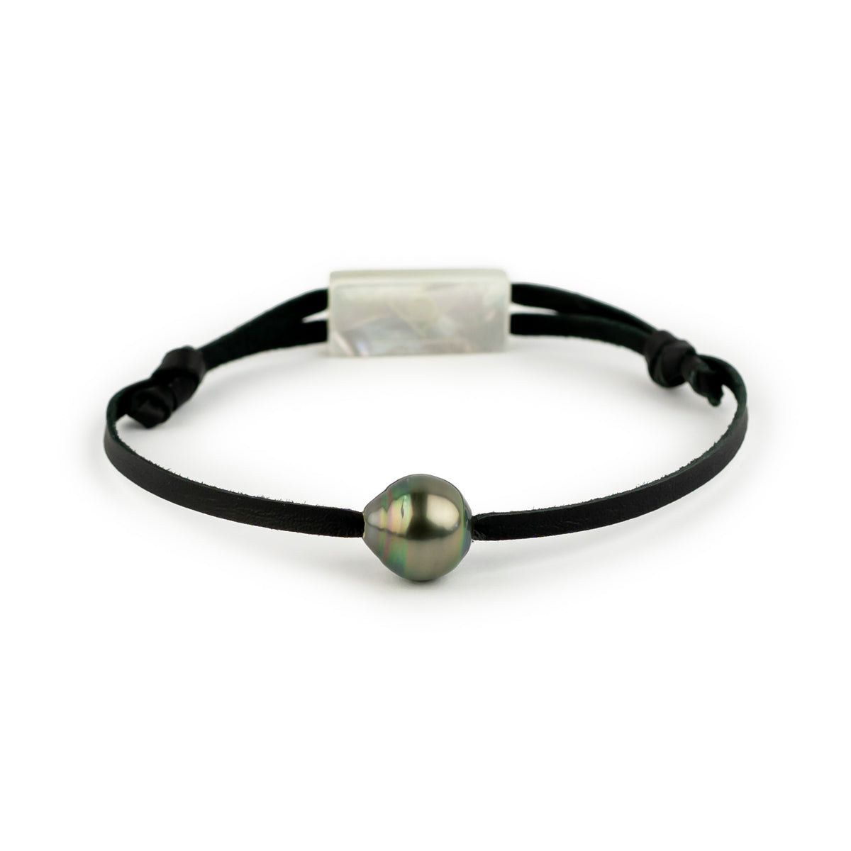 Dusky Green Flash 11.4mm Super Mana Bracelet