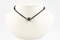Carved Chocolate Bronze 14mm Super Mana Necklace