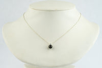 Tahitian Pearl & Diamond Jolie Necklace on Sterling Silver