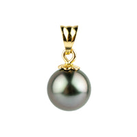 Petite Lavender-Blue 8.6mm Tahitian Pearl Pendant