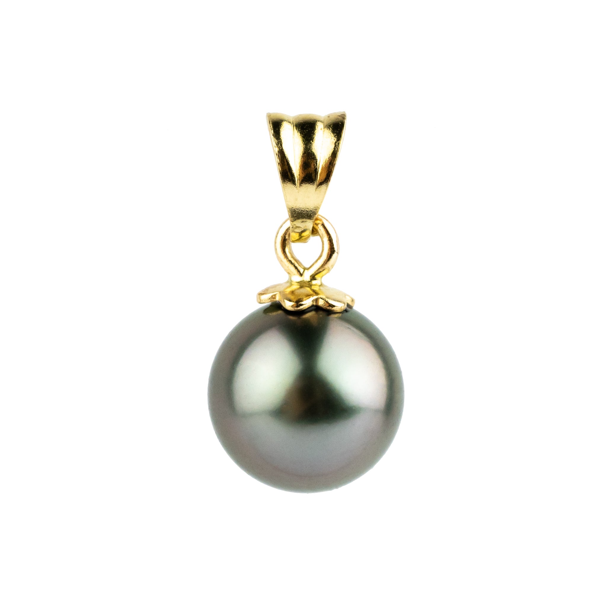 Petite Lavender-Blue 8.6mm Tahitian Pearl Pendant