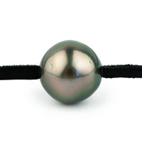 Aubergine Green 12.6mm Super Mana Necklace