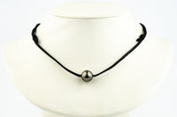 Aubergine Green 12.6mm Super Mana Necklace