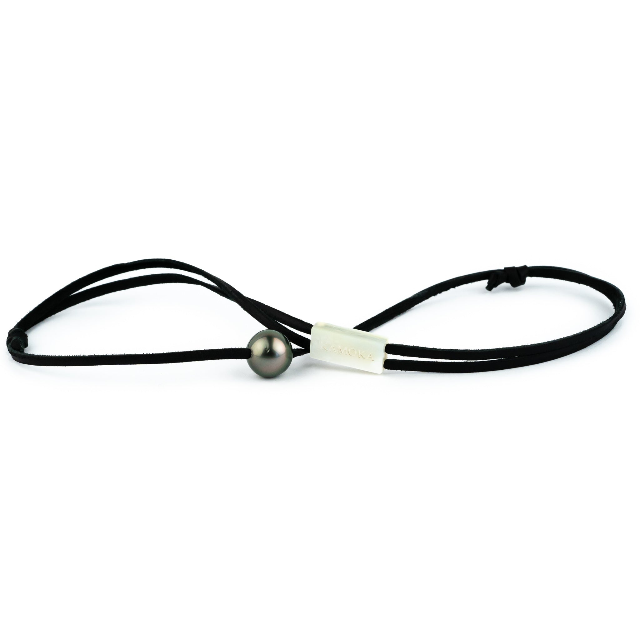 Aubergine Green 12.6mm Super Mana Necklace