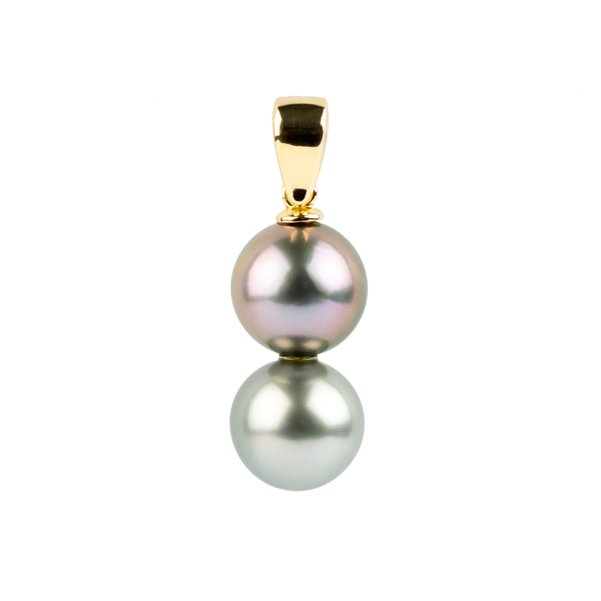 Harmony Double Tahitian Pearl Pendant