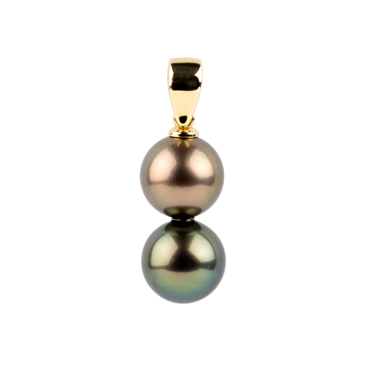 Harmony Double Tahitian Pearl Pendant