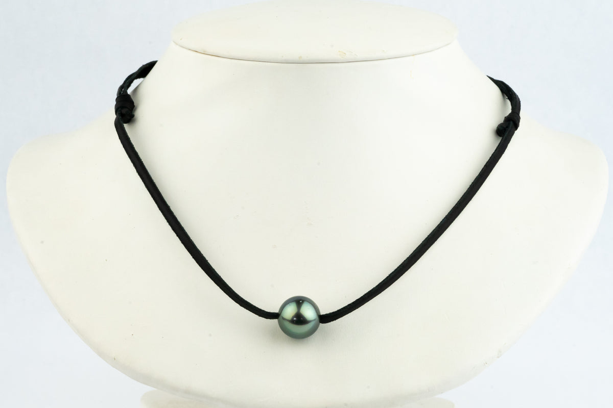 Lagoon Blue 12.8mm Super Mana Necklace