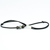 Triple Light Center Shark Skin 10.3-11.3mm Super Mana Necklace