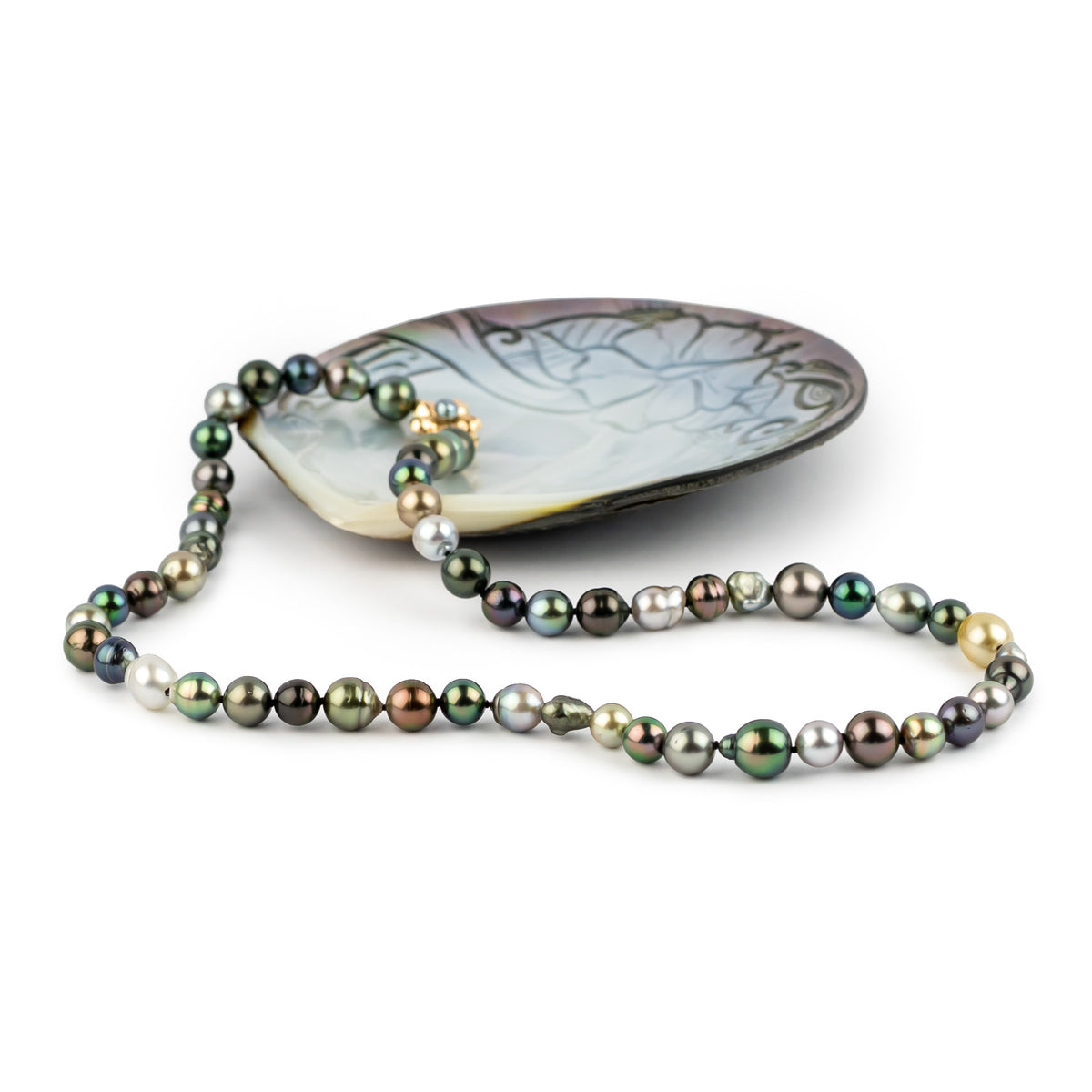 Tiny Tahitian Pearl Harvest Strand