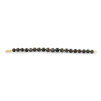 Inky Pink Green 8-9.5mm Tahitian Pearl Bracelet