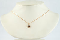 Tahitian Keshi Pearl 14K Rose Gold Seashell Necklace