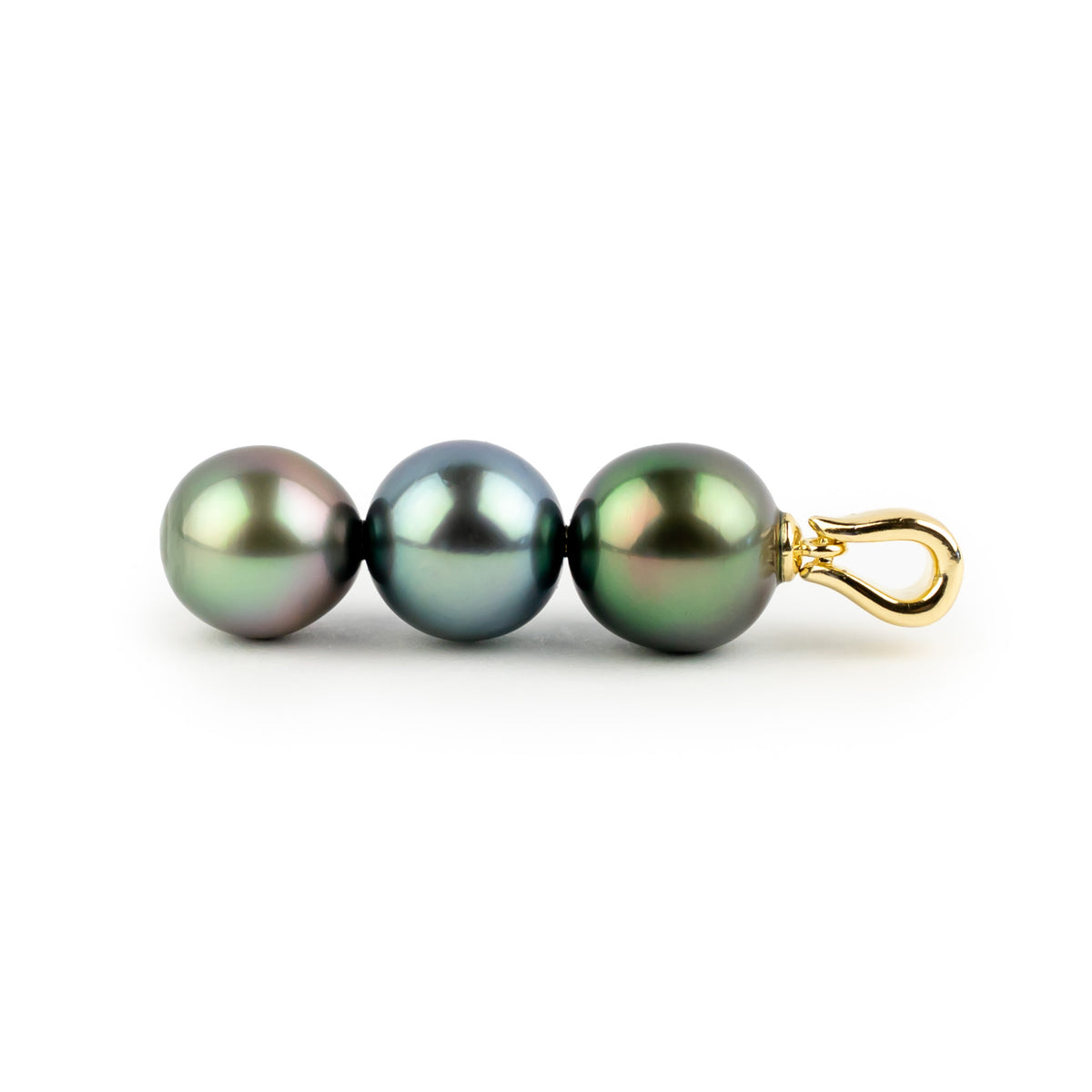 Triple Tahitian Pearl Pendant