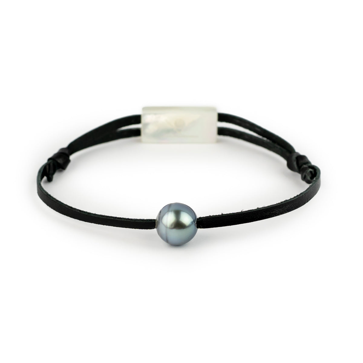 Glacier Blue Circled 10.9mm Super Mana Bracelet