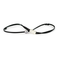 Pale Lavender Shark Skin 11.5mm Super Mana Necklace