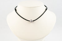 Pale Lavender Shark Skin 11.5mm Super Mana Necklace