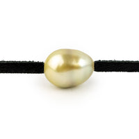 Sunny Yellow 9.8mm Baroque Super Mana Necklace