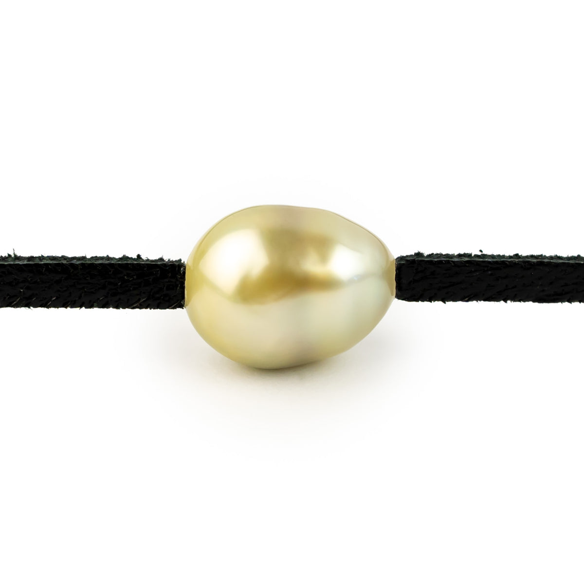 Sunny Yellow 9.8mm Baroque Super Mana Necklace